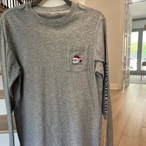 Boys Vineyard Vines Christmas shirt Size XL 18